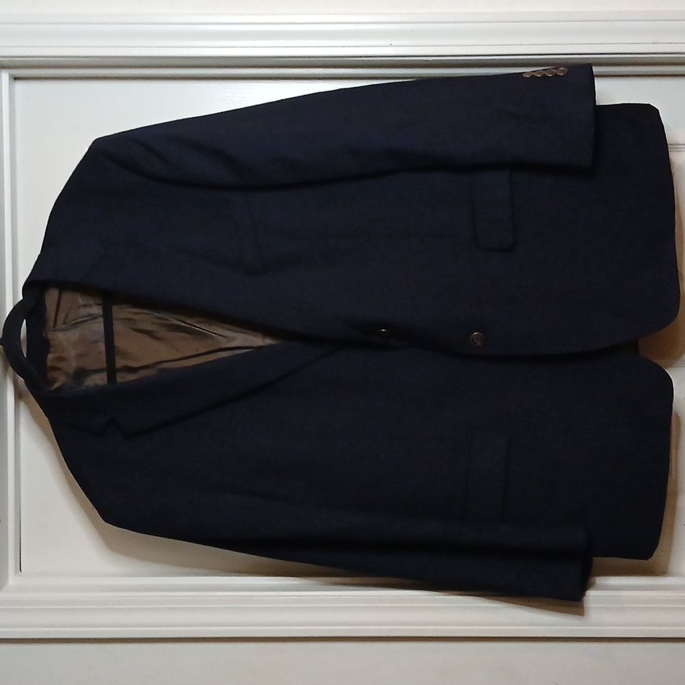 Joseph & Feiss Blue Mens Suit Blazer Size 50 ‎ Long